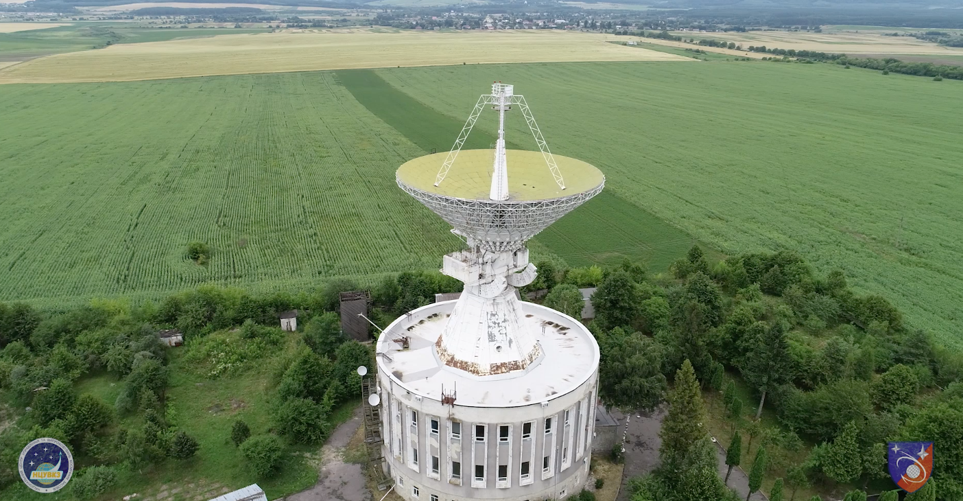 Радиотелескоп РТ-32 (фото – НАН) Во Львовской области открыли новый украинский радиотелескоп для изучения космоса – фото
