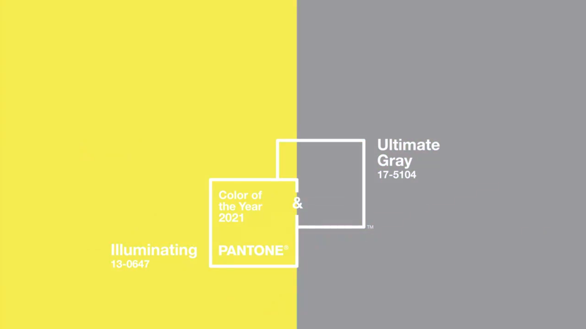 Кольори 2021 року від PANTONE