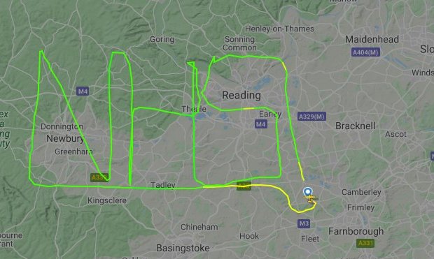 Иллюстрация: Flightradar Иллюстрация: Flightradar