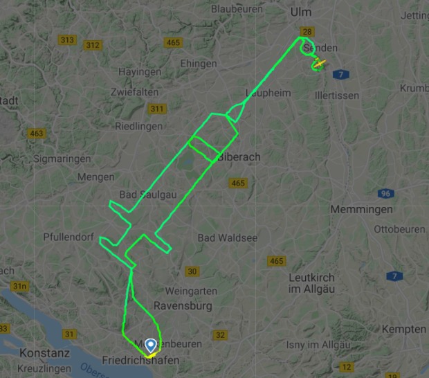 Иллюстрация: Flightradar Иллюстрация: Flightradar