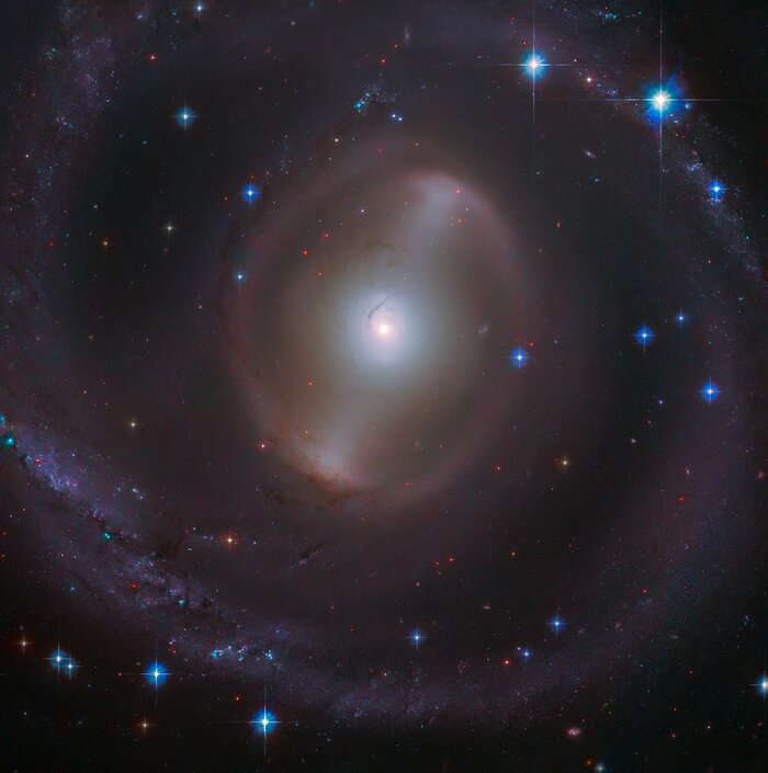 Галактика в сузір'ї Великого Пса. Джерело: ESA,Hubble & NASA, J. Dalcanton