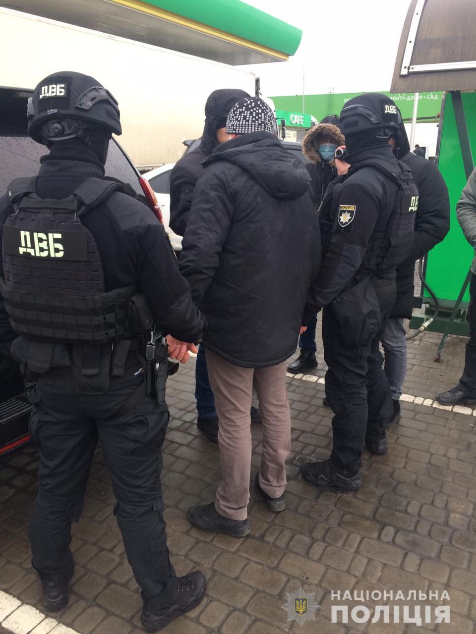 Задержания депутата за заказное убийство (фото – Нацполиция)