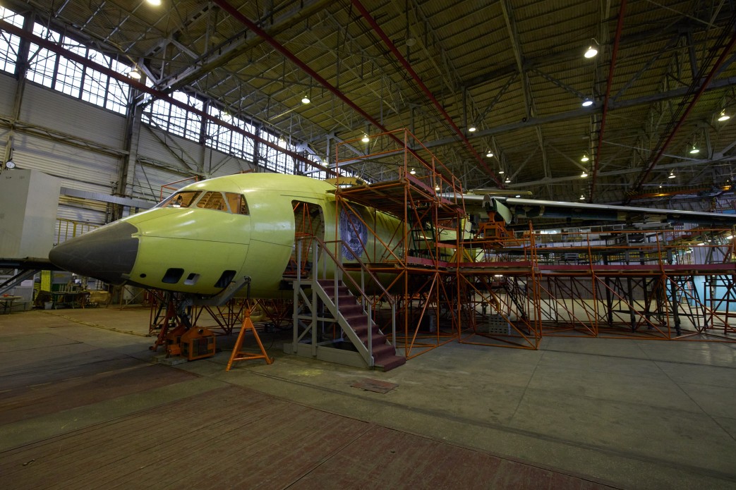 Сборка Ан-178 (Фото – Офис президента)