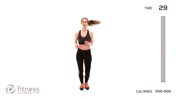Фрагмент з відео FitnessBlender