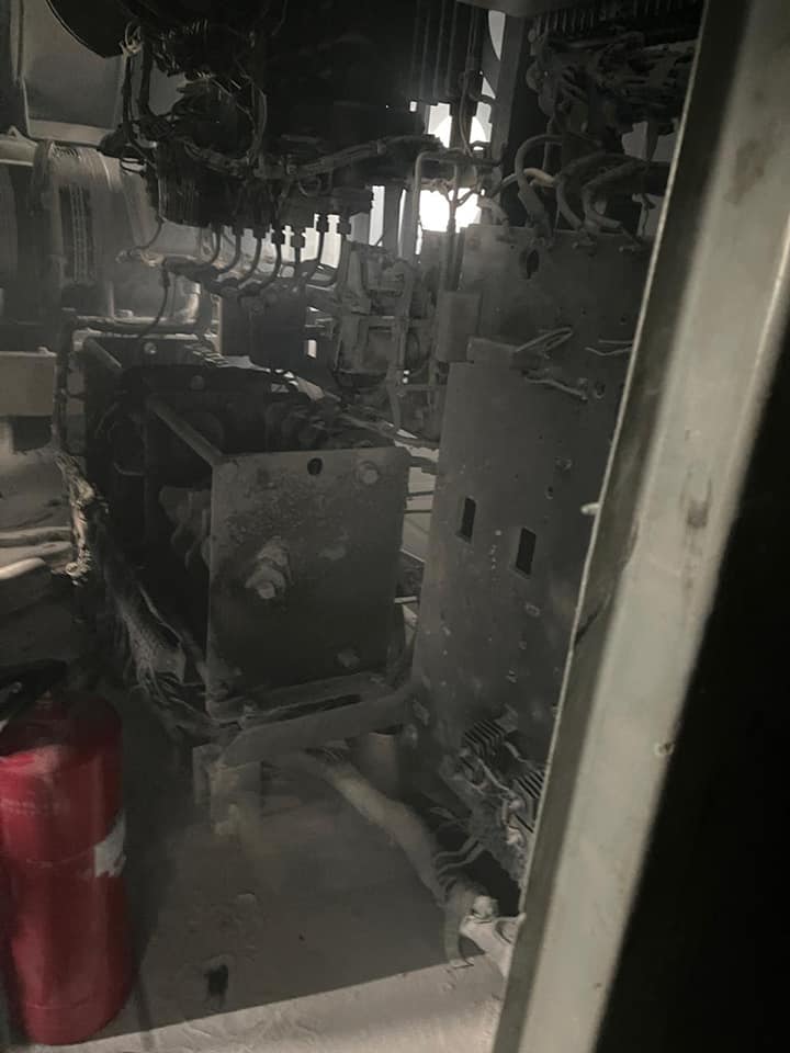 Фото: ГСЧС В Ровенской области на ходу загорелась электричка: эвакуировали 228 пассажиров – фото