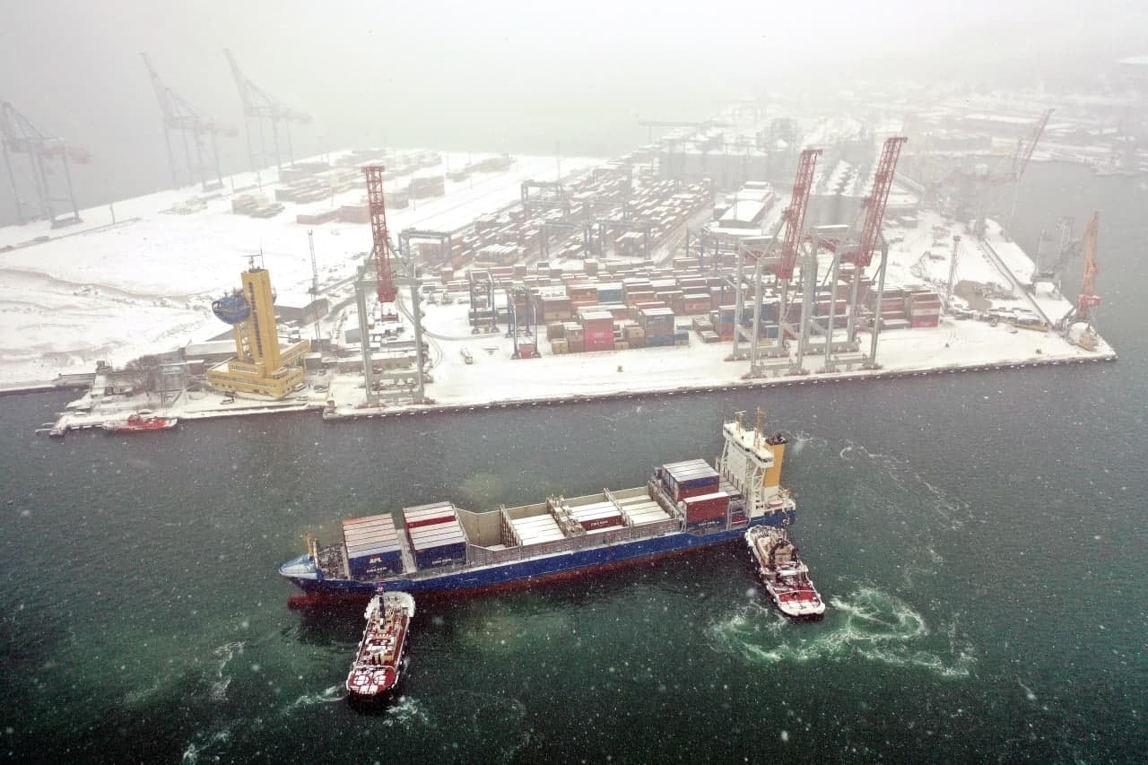 Фото: Facebook/Pivdennyi Sea Port Authority