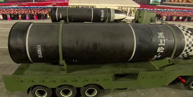 Cкриншот из видеозаписи KCNA Cкриншот из видеозаписи KCNA