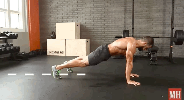Скелелаз зі стрибком, фрагмент з відео від Men's Health