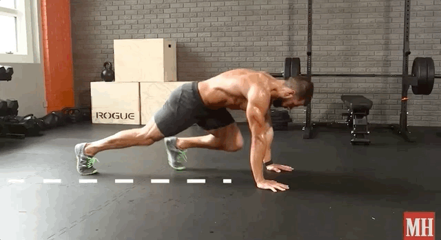 Скелелаз зі стрибками, фрагмент з відео від Men's Health