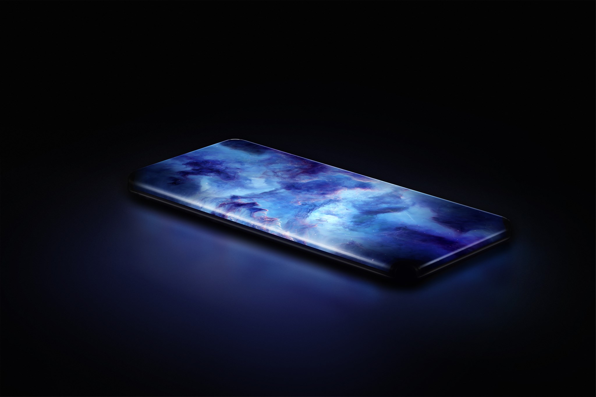 Концепт смартфона Xiaomi с закругленным экраном (Фото: Xiaomi/Facebook)