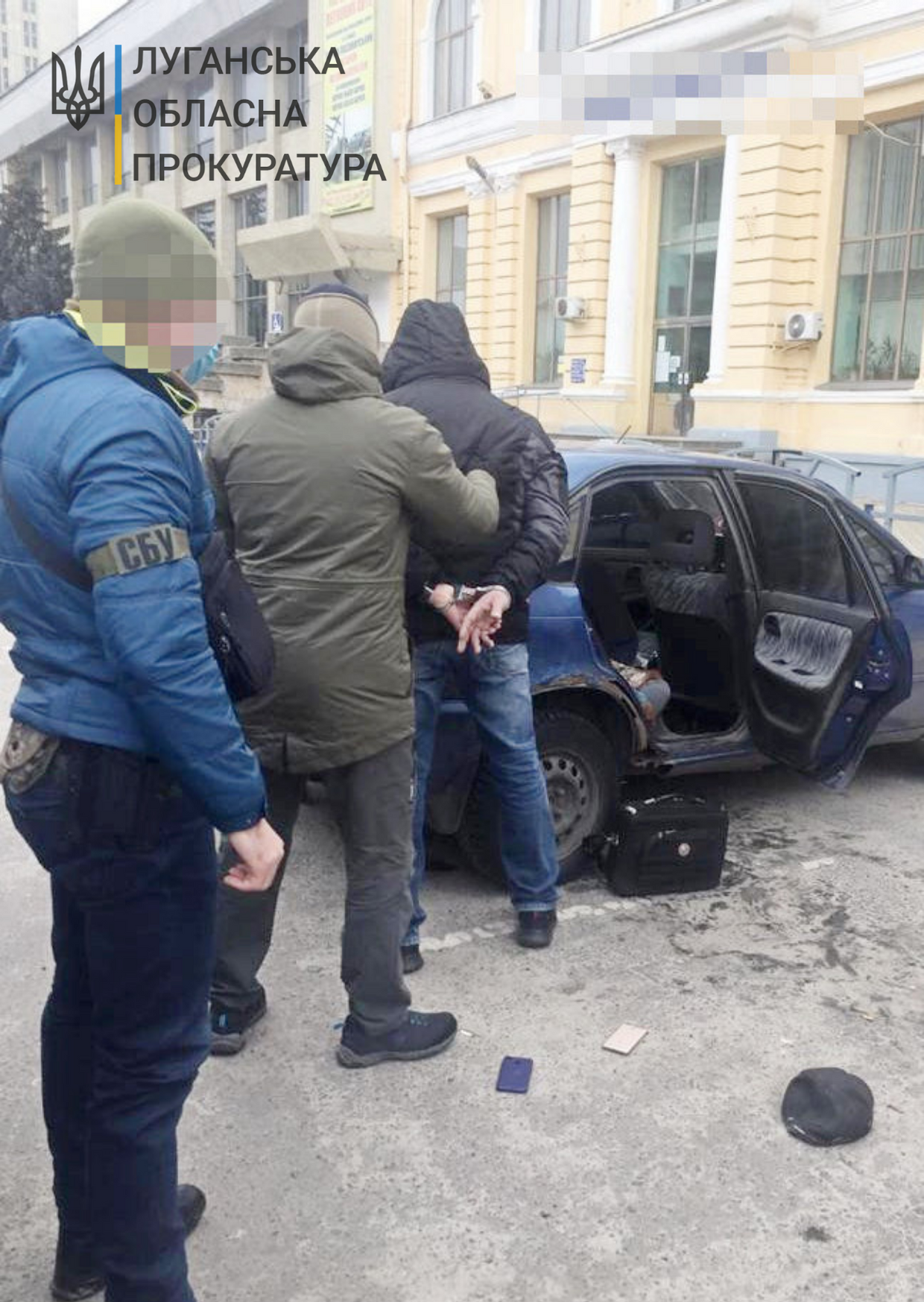 Задержание завербованного ФСБ украинца (фото – пресс-служба Офиса генпрокурора) ОГП: В Харькове взяли шпиона, хотел передать РФ секретные научные данные по дронам – видео