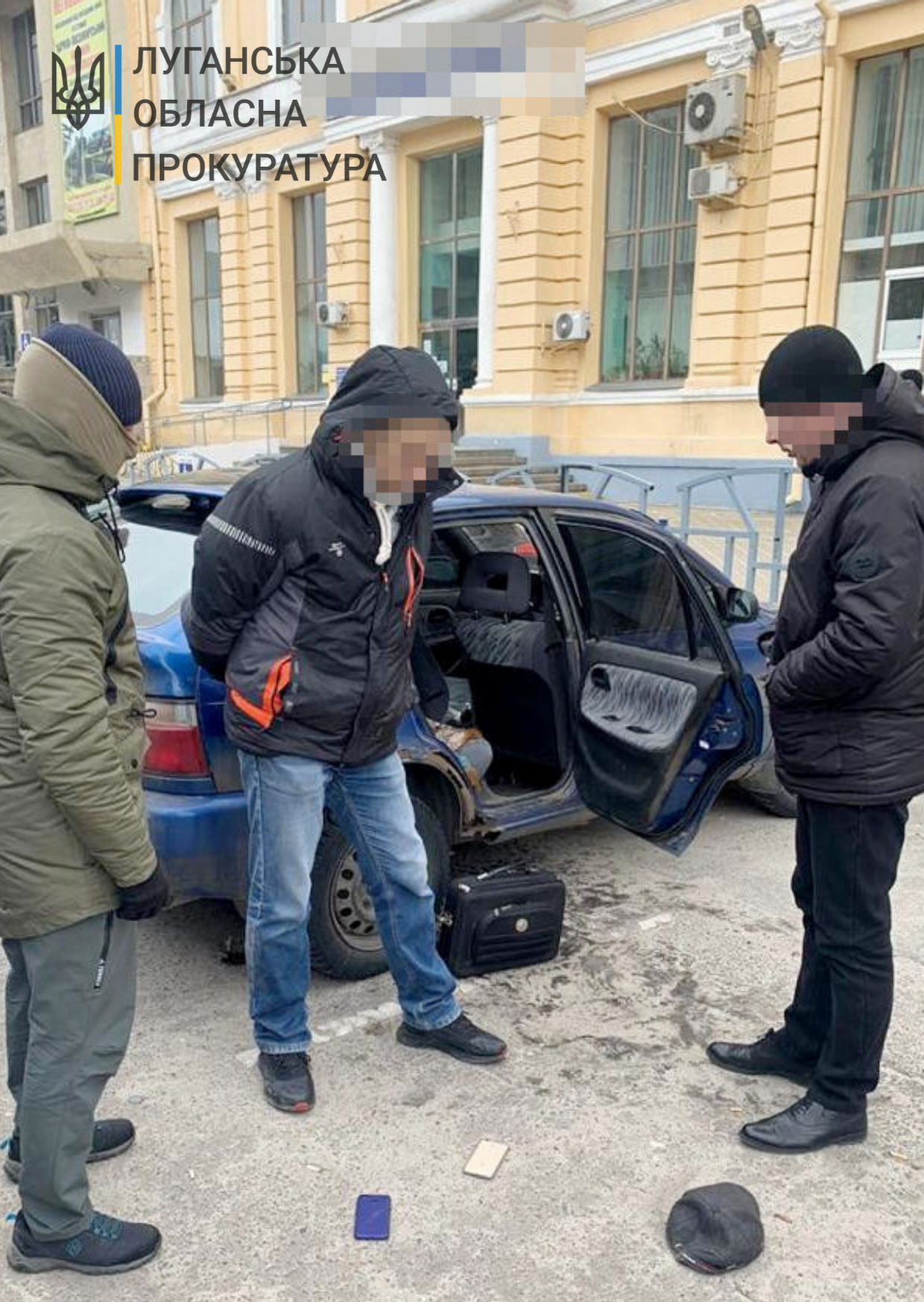 Задержание завербованного ФСБ украинца (фото – пресс-служба Офиса генпрокурора) ОГП: В Харькове взяли шпиона, хотел передать РФ секретные научные данные по дронам – видео