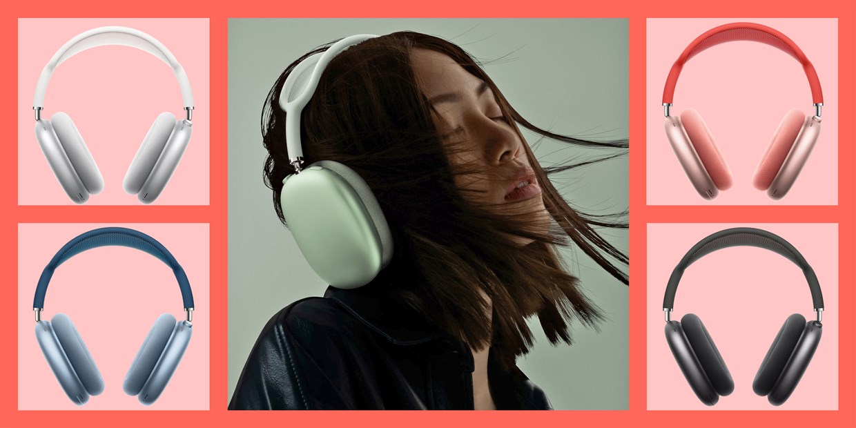 Полноразмерные наушники Apple Airpods Max. (Фото пресс-служба Apple) Полноразмерные наушники Apple Airpods Max. (Фото пресс-служба Apple)