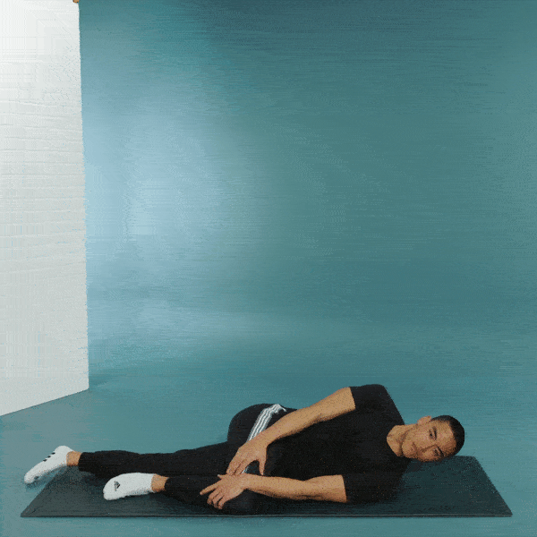 Модифікований Brettzel Stretch, фрагмент відео з .runnersworld.com