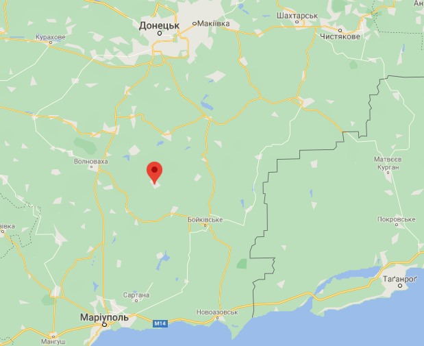 Старогнатовка на карте Старогнатовка на карте