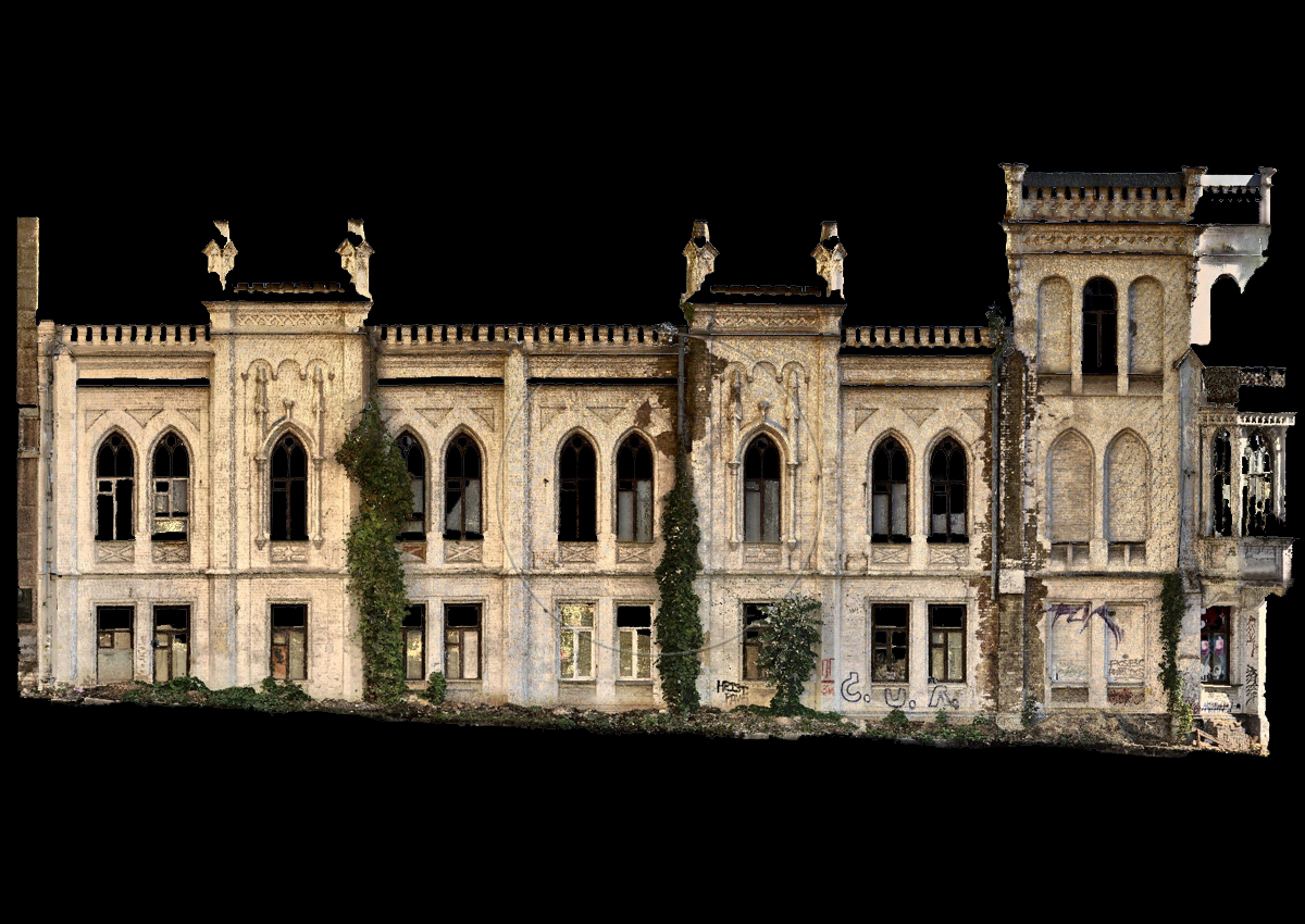 Отсканированный исторический памятник в Киеве. (Изображение: Everscan) Отсканированный исторический памятник в Киеве. (Изображение: Everscan)