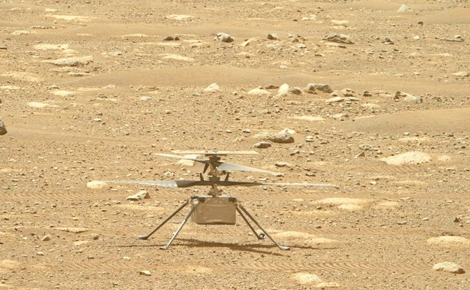 Впервые в истории. Вертолет NASA совершил полет на другой планете – фото и видео с Марса