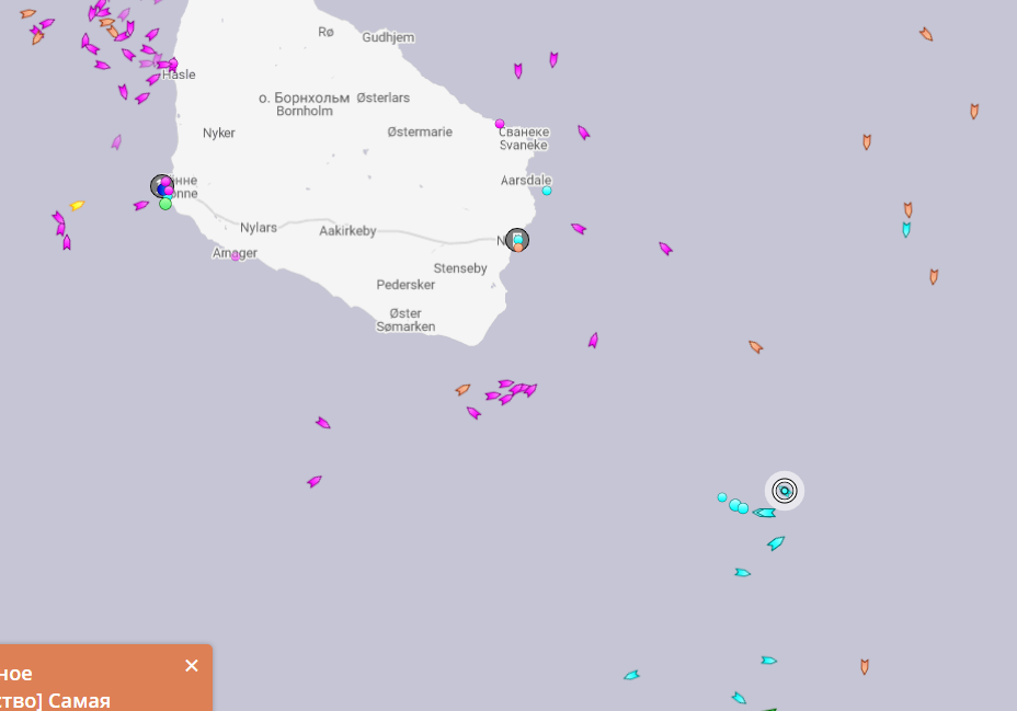 Карта: marinetraffic
