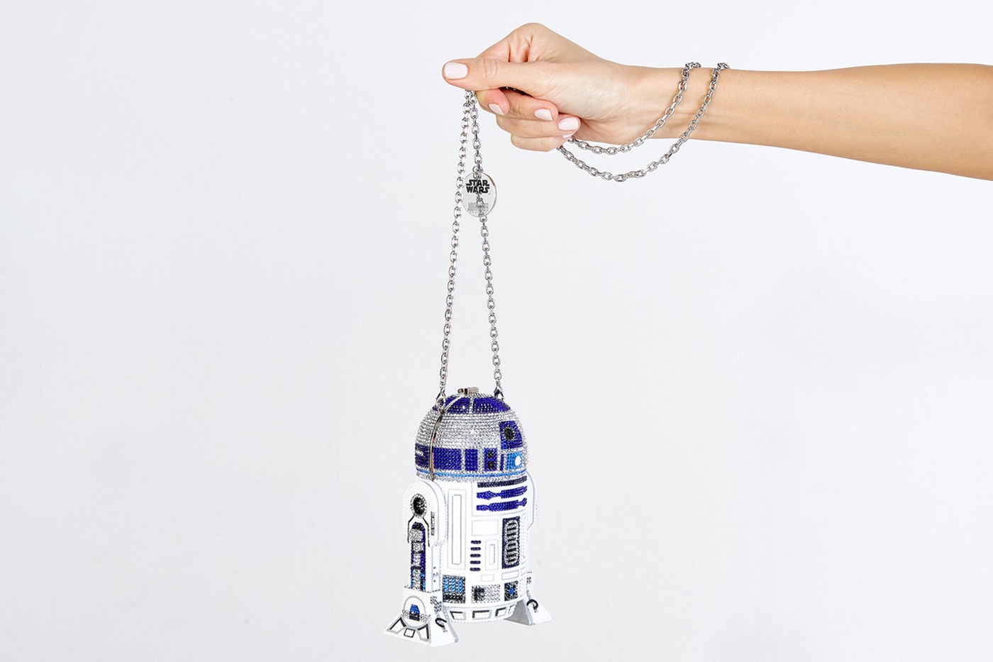 Сумка класичний R2-D2. Фото: Judith Leiber Couture