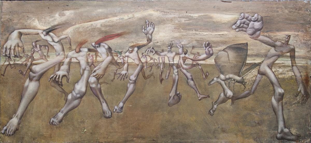 Любомир Медвідь "Евакуація – лет метелика", 1967 р.