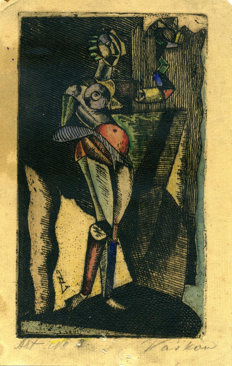 Осип Васьків "Кубістична Єва" 1914 р.