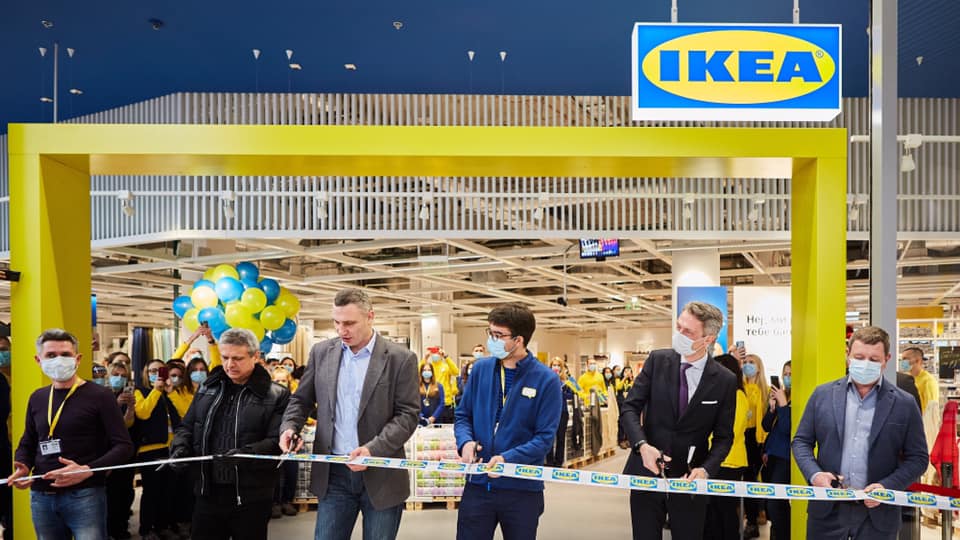 Открытие магазина IKEA в ТРЦ Blockbuster Mall, фото: Facebook/ IKEA Ukraine