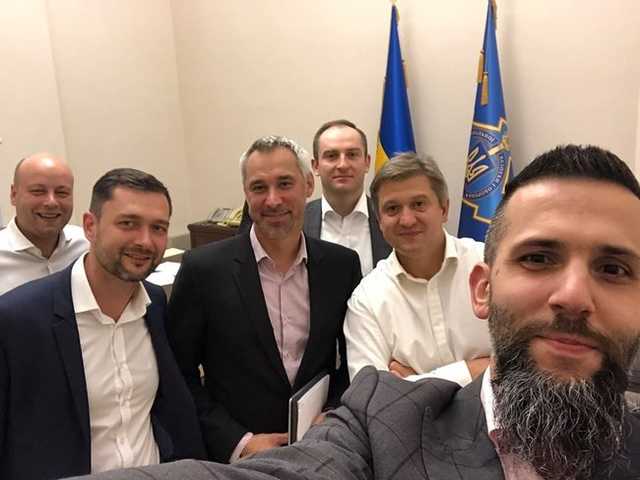 Александр Данилюк, Руслан Рябошапка, Илья Михайлов, Юрий Драганчука, Сергей Верланов и Максим Нефьодов, фото: Facebook/Максим Нефьодов
