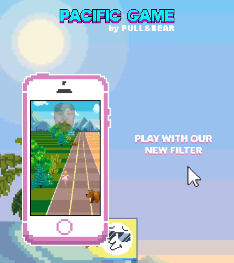 Pacific Game (Скриншот: Pull'n'Bear/Facebook)