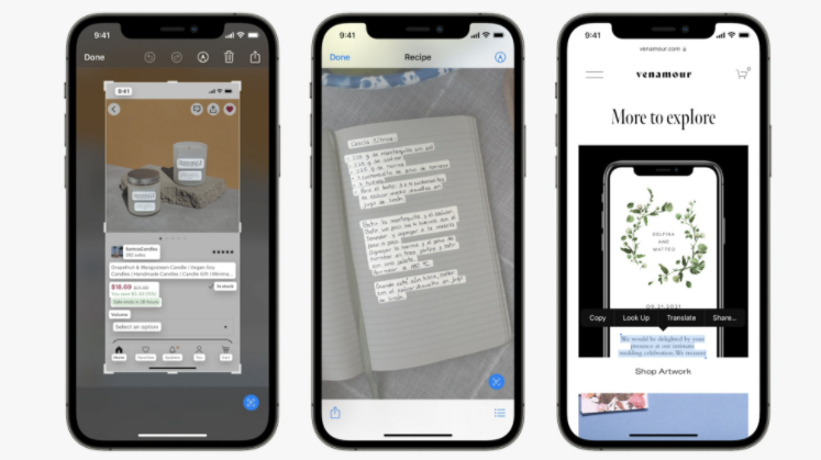 Live Text, трансляция WWDC