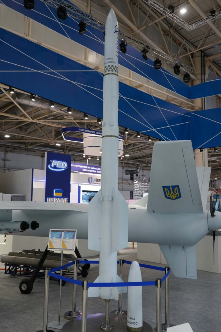 Ракета Коралл (Фото – defence-ua.com) КБ Луч презентовало новую зенитную ракету Коралл – она сможет поражать баллистические цели