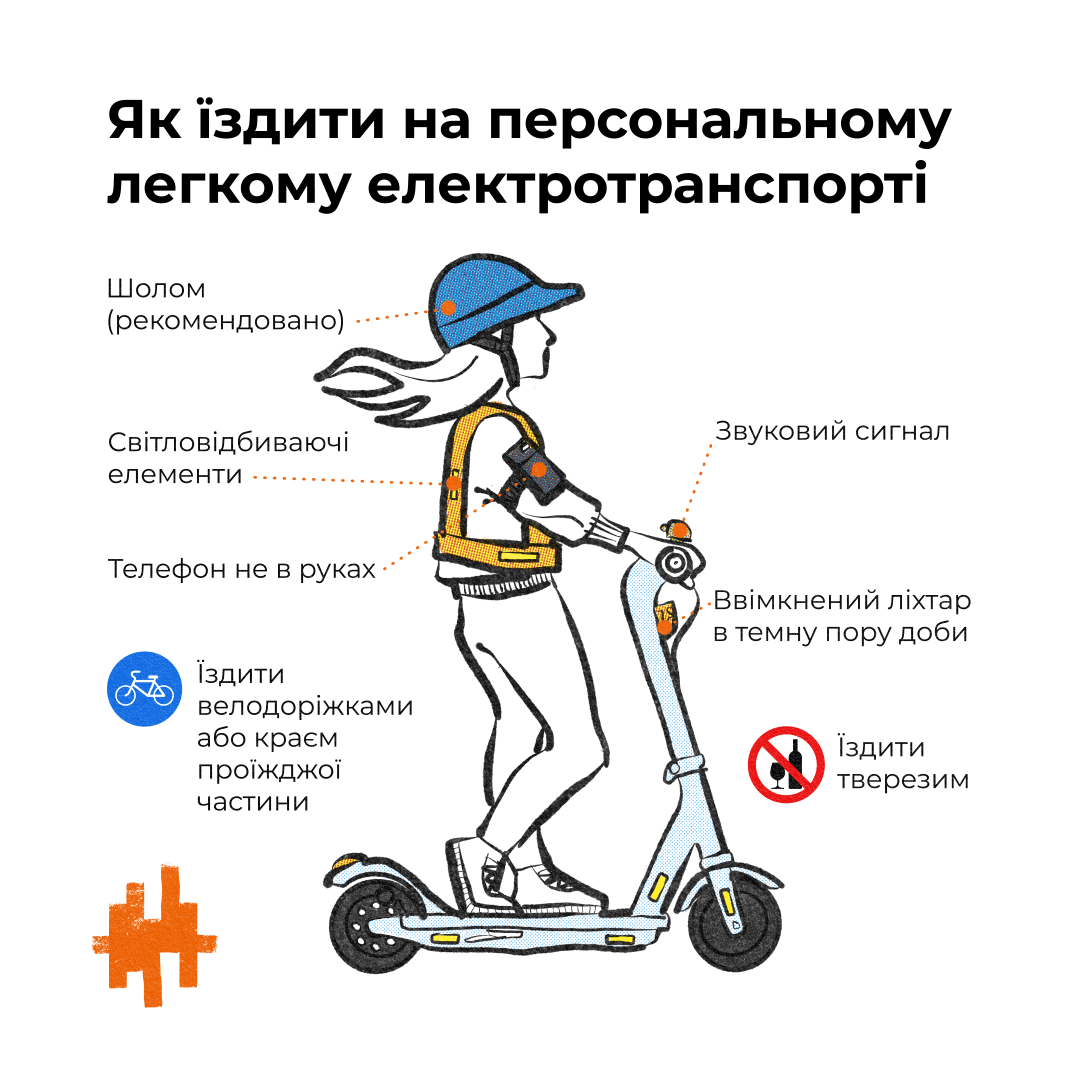 Как спасти пешеходов от самокатов, а их владельцев – от колес автомобилей. 5 идей