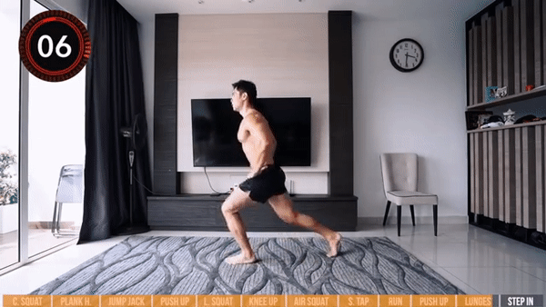 Фрагмент з відео Jordan Yeoh Fitness
