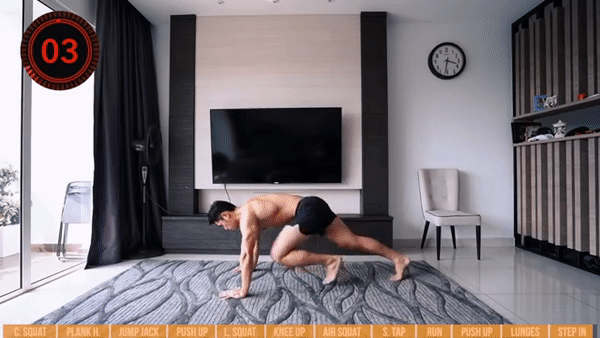 Фрагмент з відео Jordan Yeoh Fitness