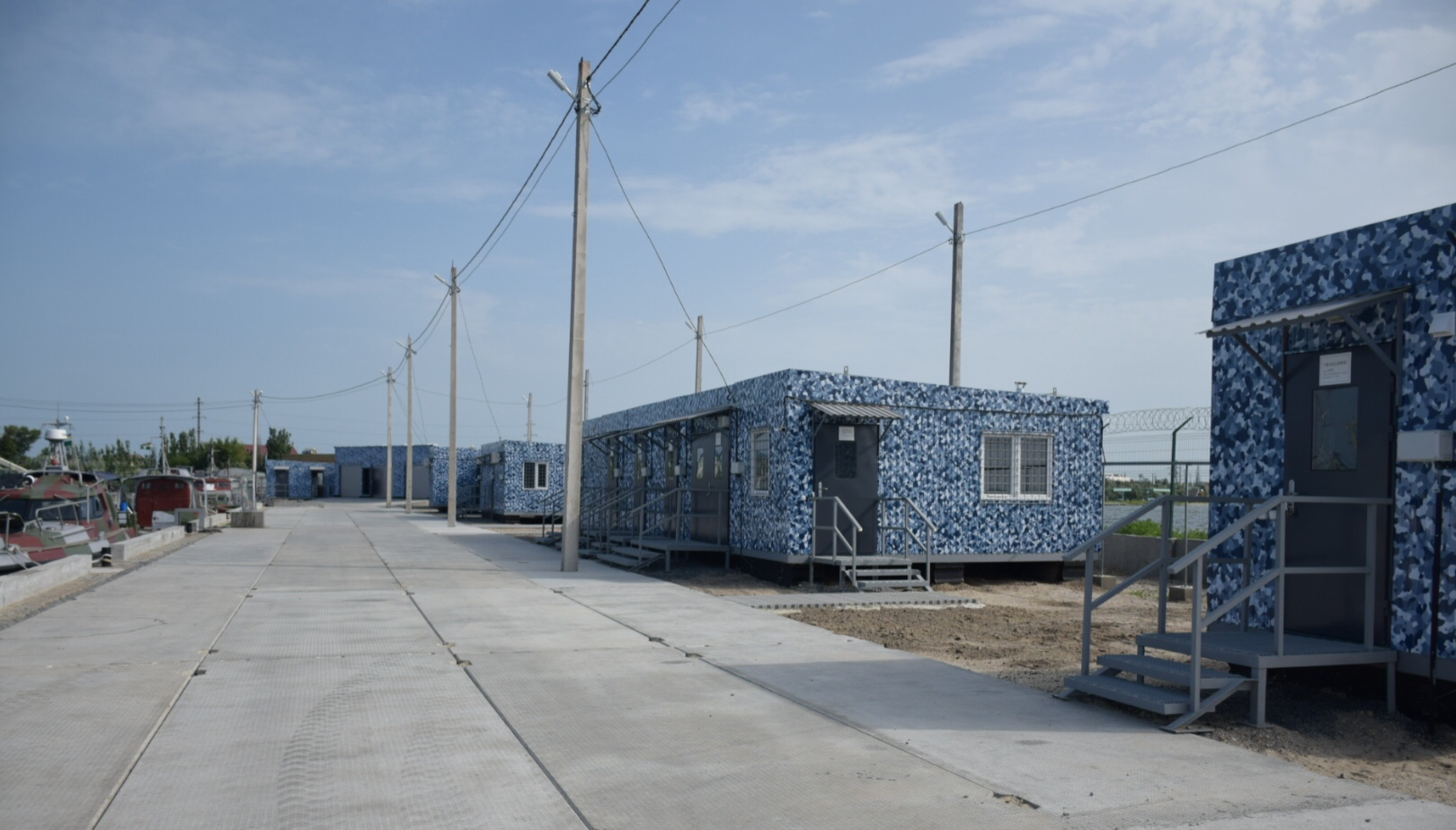 Фото: pro.berdiansk.biz В Бердянске на деньги США строят городок Морской охраны по стандартам НАТО: фото