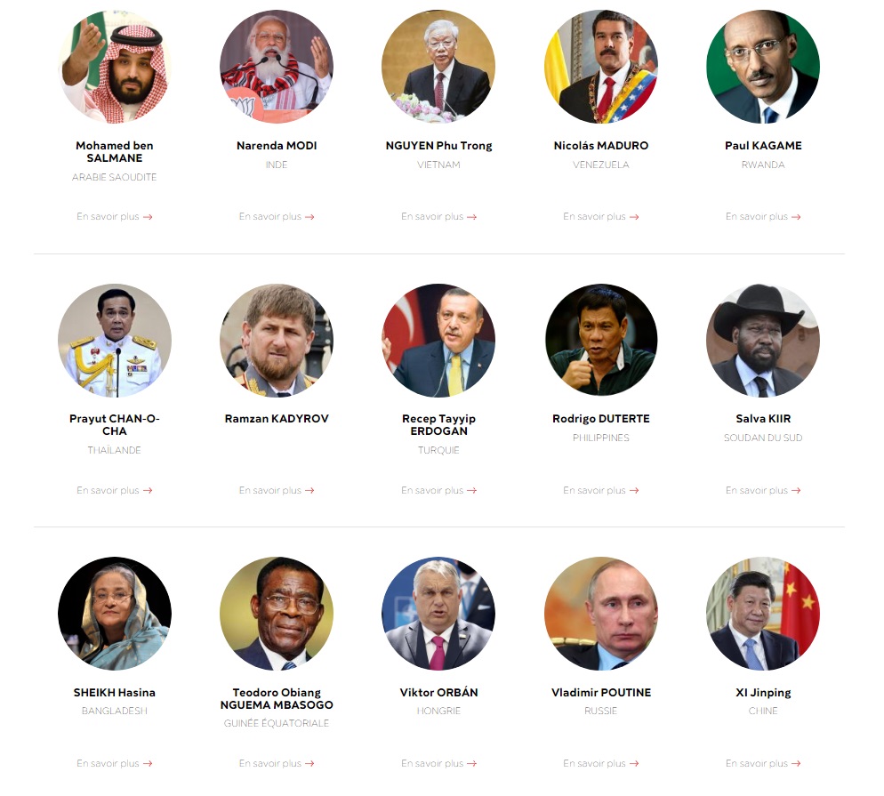 Путин и Лукашенко попали в список "врагов свободы прессы" – RSF
