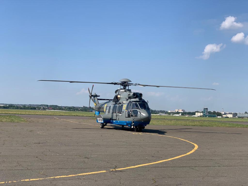 Нацгвардия получила для выполнения боевых задач вертолет от Airbus Helicopters: видео