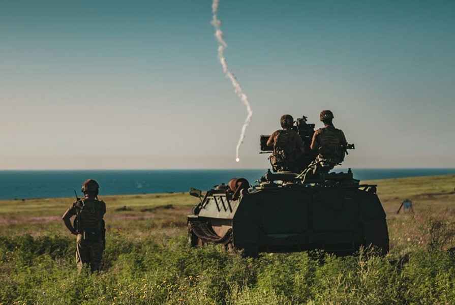 Навчання під Маріуполем (джерело – mvs.gov.ua) Під Маріуполем відбулись навчання з протиповітряної оборони: фото