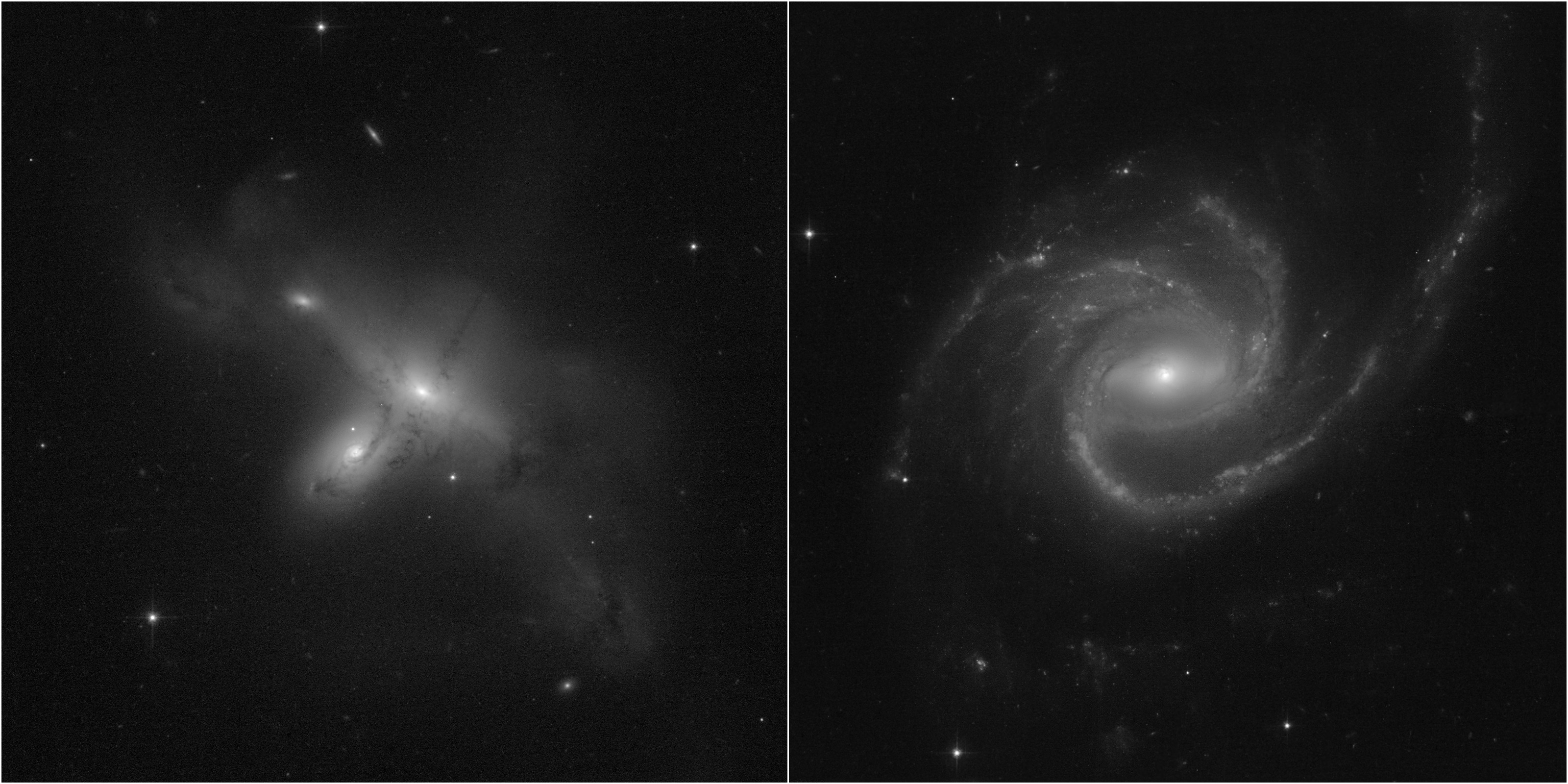 Необычные галактики. Телескоп Хаббл сделал первые снимки после перезапуска: фото