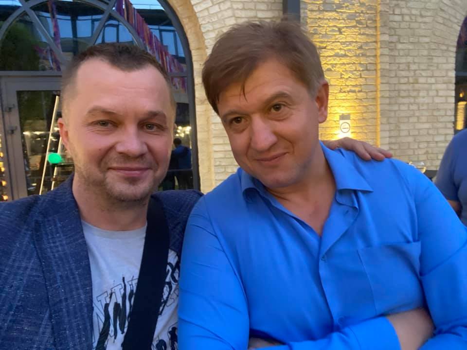 Фото: Facebook Милованова Повреждена бровь. Данилюк подрался с Миловановым на своем дне рождения – УП