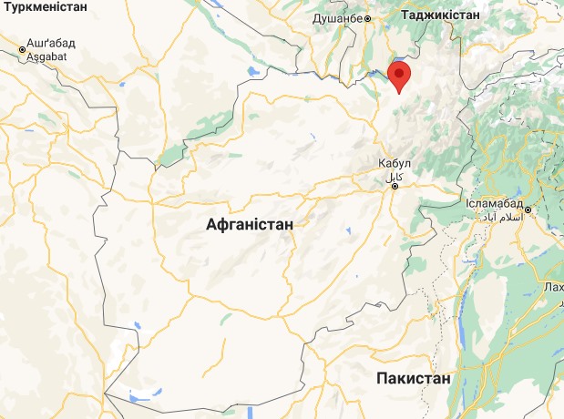 Талукан на карте страны Талукан на карте страны