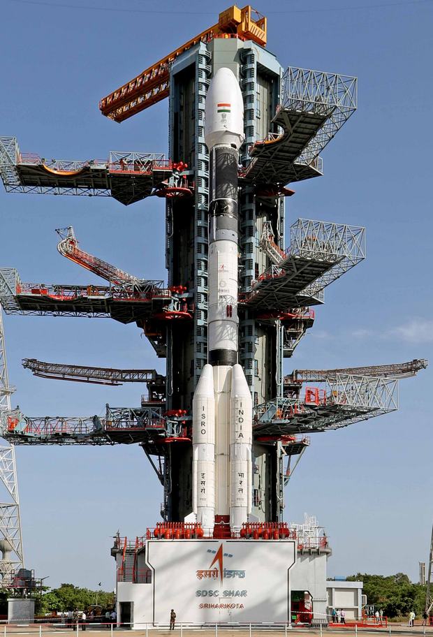 Нажмите фото выше, чтобы открыть его в полном размере (фото — ISRO)