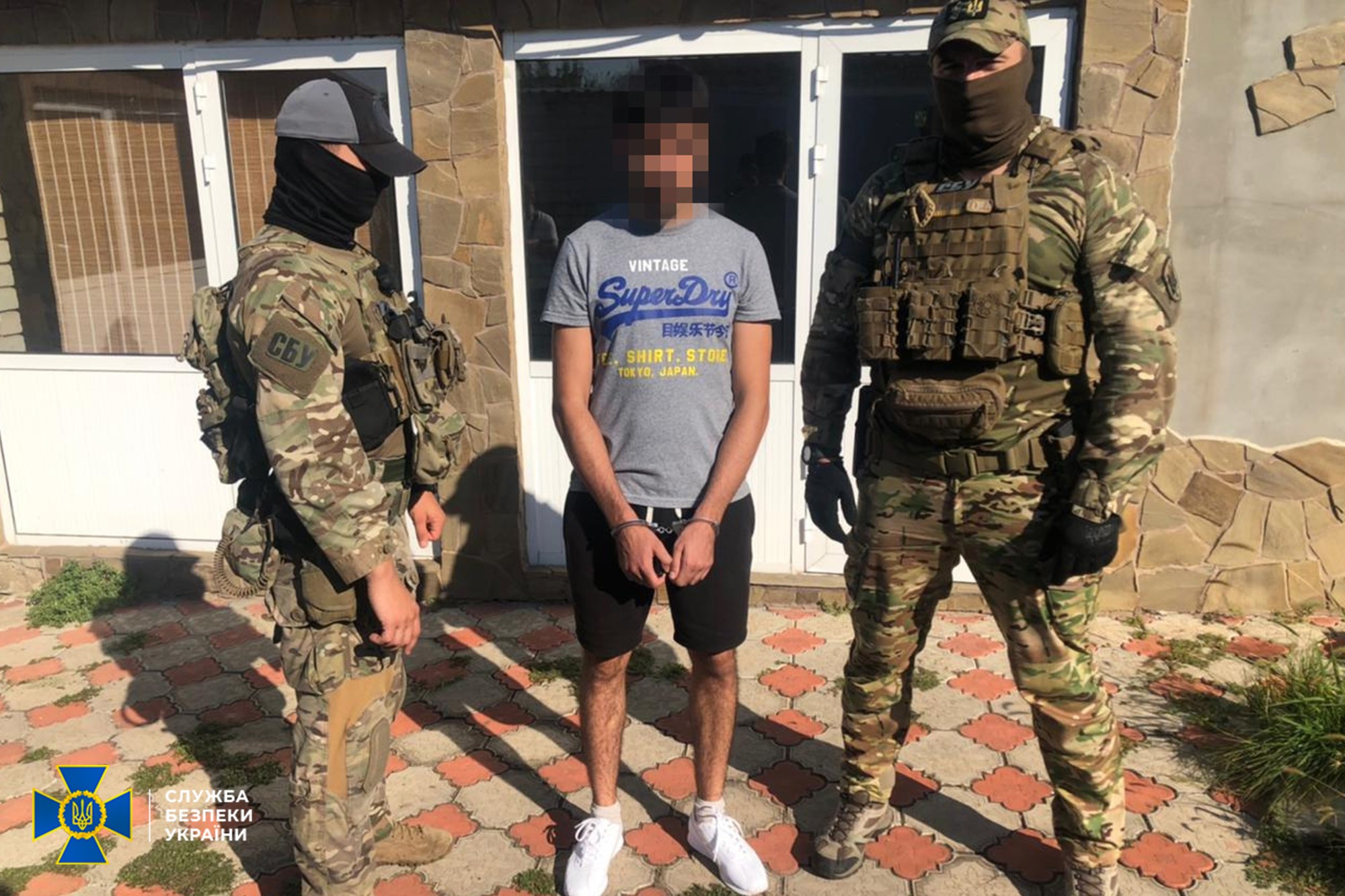 Затримання (Фото – СБУ) СБУ: Контррозвідка взяла двох колишніх бойовиків у Харківській і Одеській областях