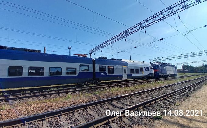 В Киев прибыл электропоезд швейцарской Stadler для испытаний: фото