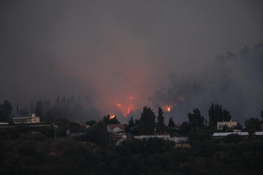 Поблизу Єрусалима горять ліси. Евакуювали селища і пацієнтів психлікарні – фото, відео