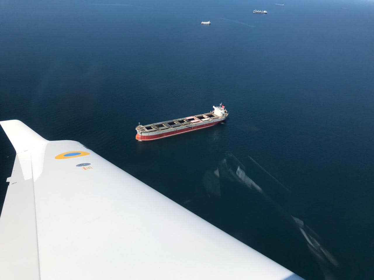 В українському порту затримали судно під прапором Барбадосу за забруднення Чорного моря