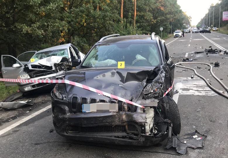 У Києві сталася ДТП за участю восьми автомобілів: фото