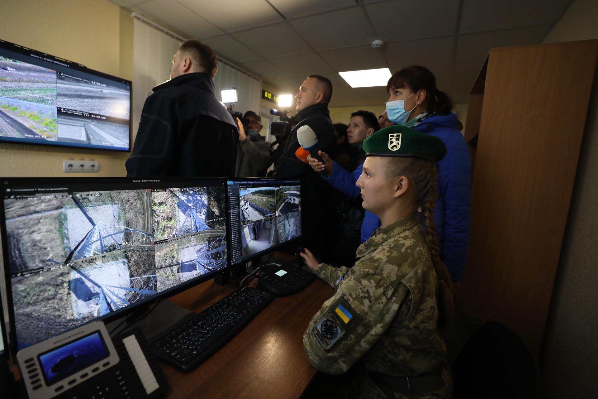 Кордон, моніторинг (Фото – МВС) Україна має облаштувати кордон з РФ і Білоруссю за два роки: фото готової ділянки