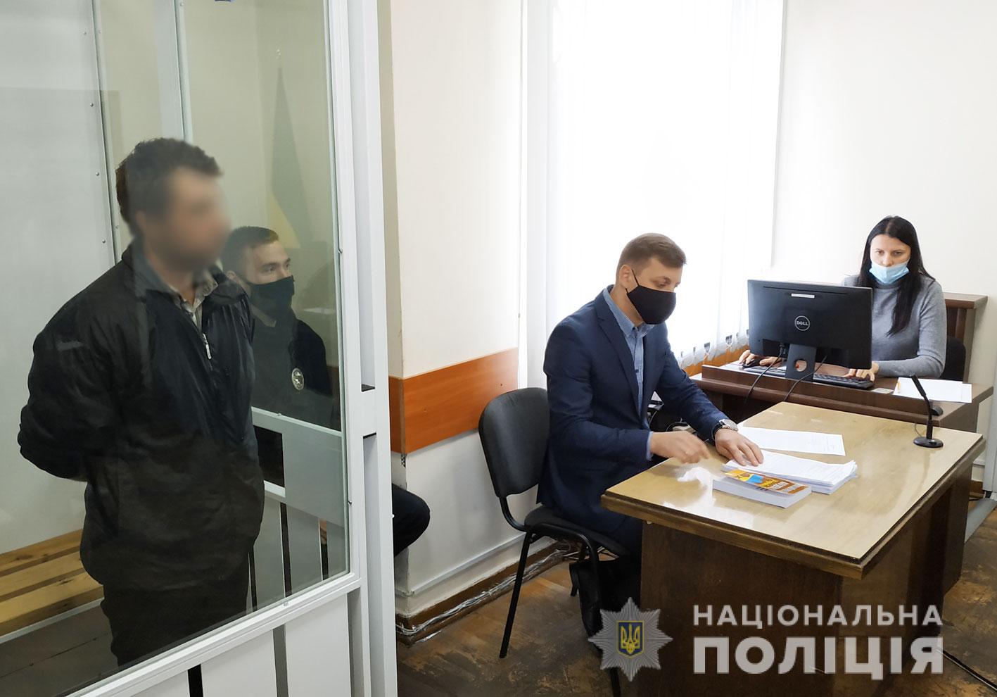 Фото: cn.npu.gov.ua Вбивство поліцейського в Чернігові. Суд відправив у СІЗО чотирьох підозрюваних: фото