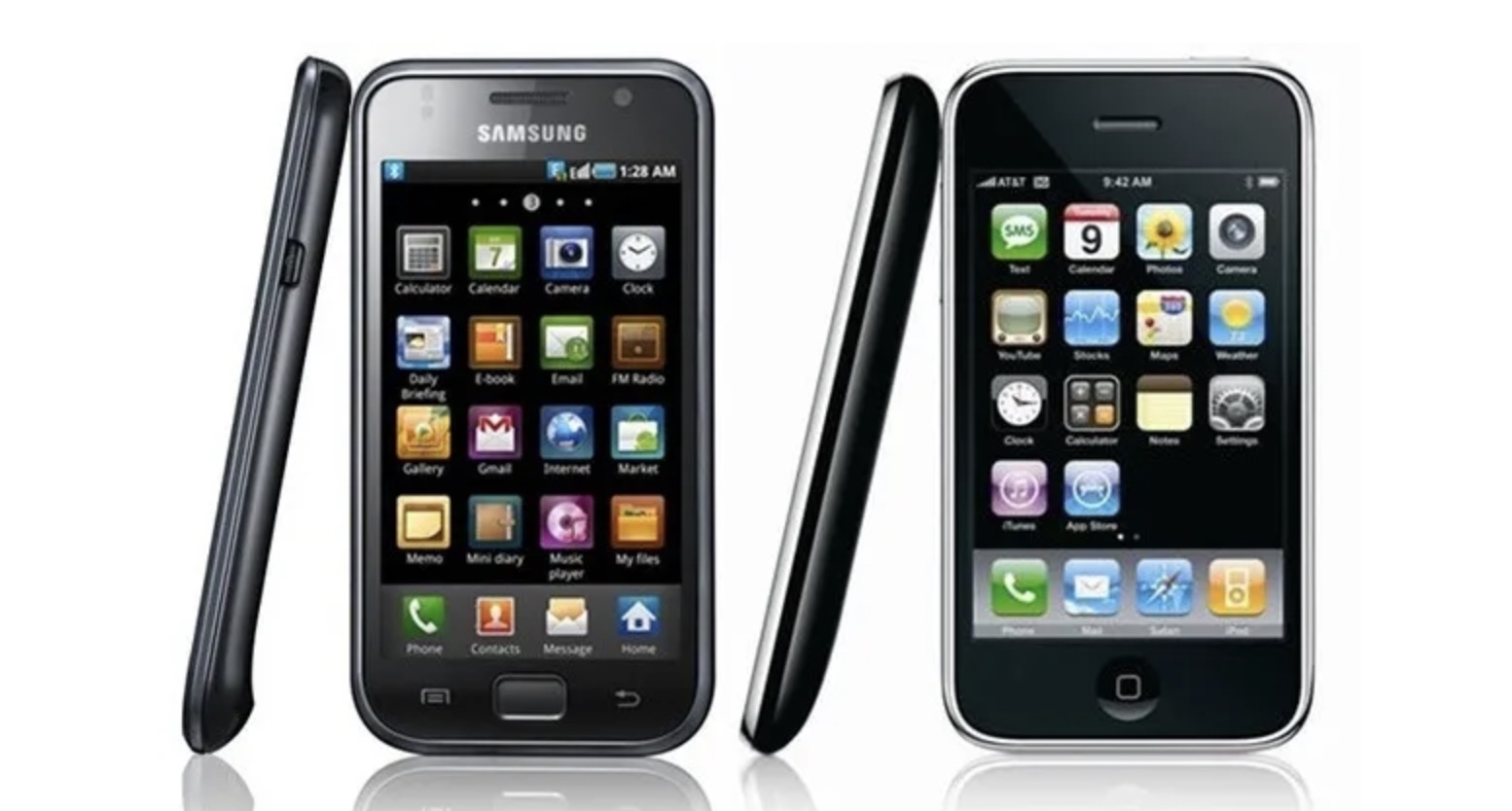 Samsung Galaxy S и iPhone 3GS