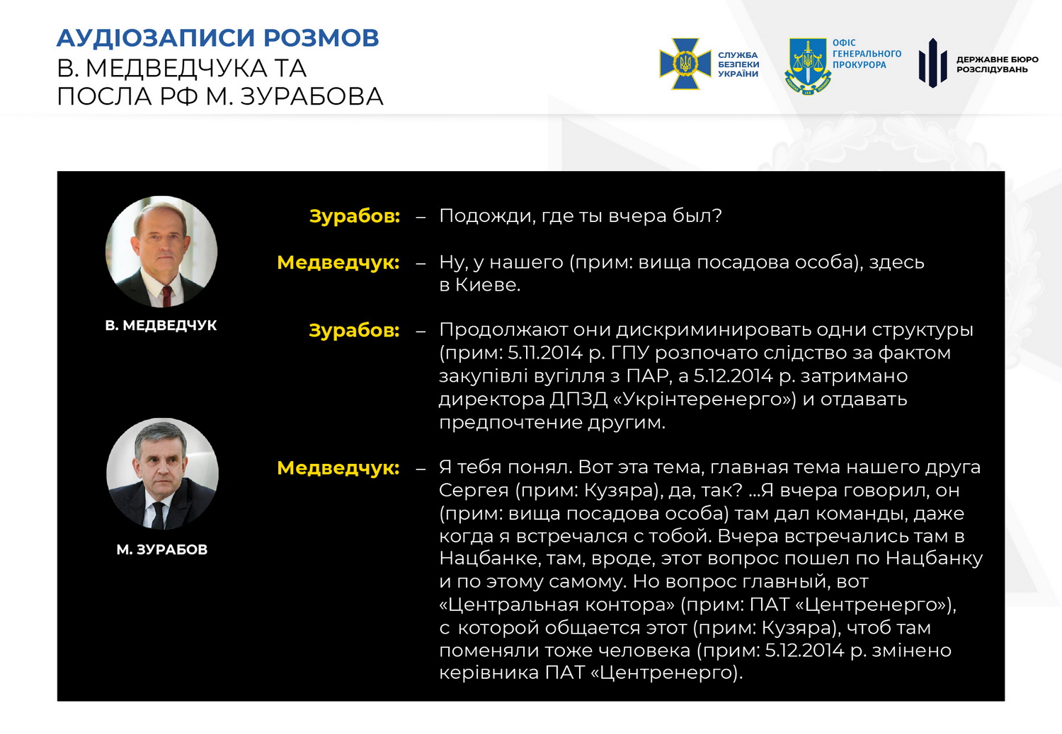 Медведчука знов підозрюють в держзраді. Перевіряють Порошенка та Гонтареву. Деталі